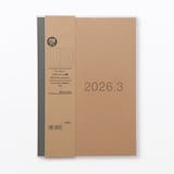 月曜始まりマンスリースケジュール帳・２０２６年３月始まり