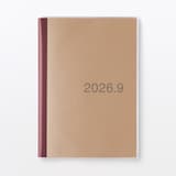 日曜始まりマンスリースケジュール帳・２０２６年８月始まり