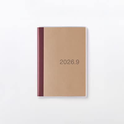 【５月中旬発売予定】【Ｂ６】日曜始まりマンスリースケジュール帳・２０２６年８月始まり