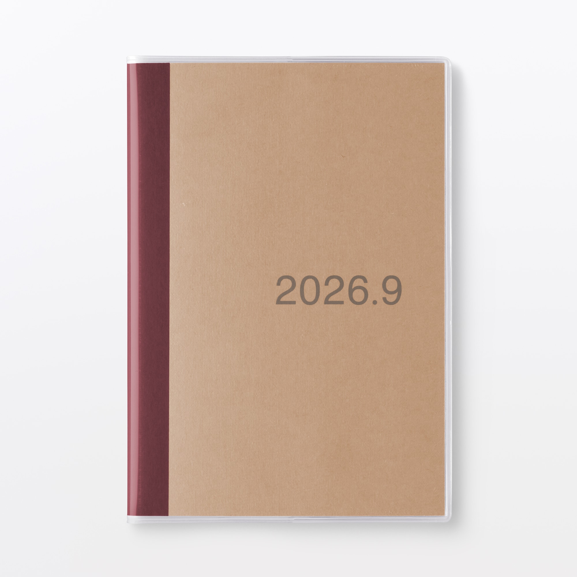 日曜始まりマンスリースケジュール帳・2026年8月始まり | 無印良品
