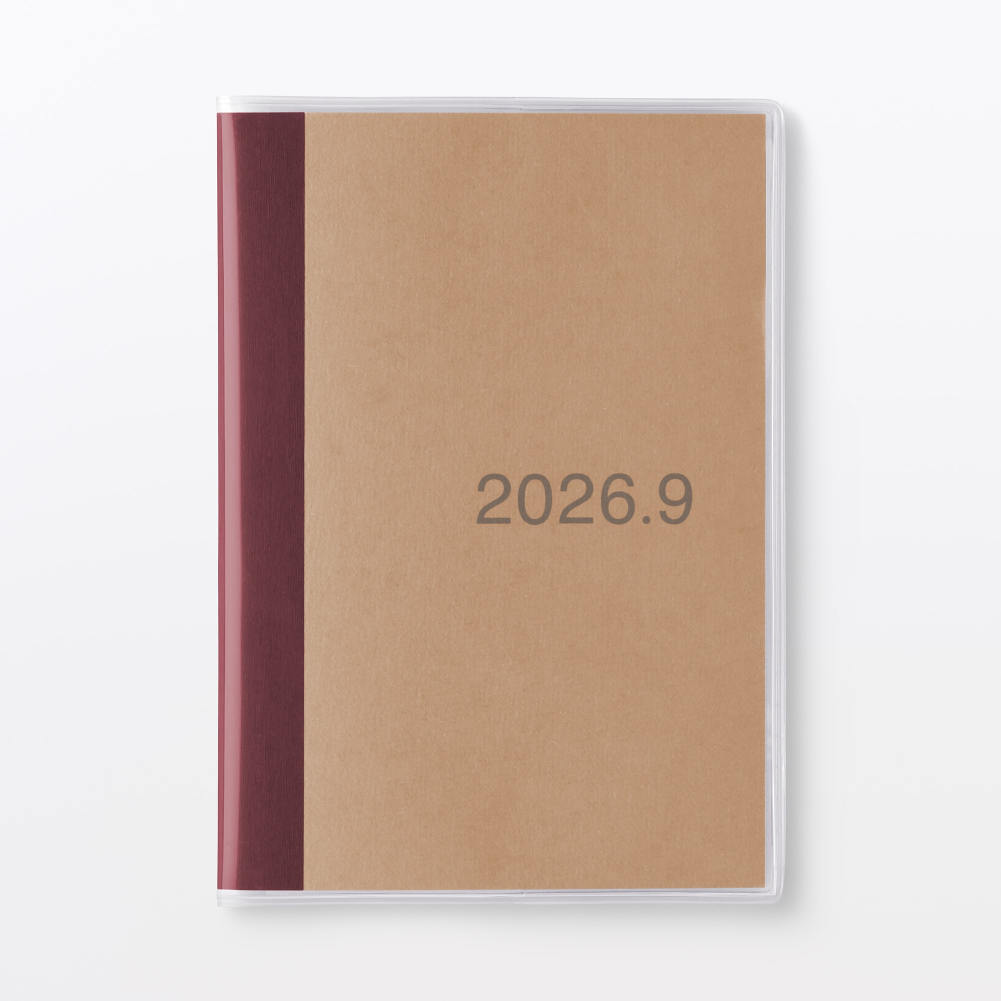 日曜始まりマンスリースケジュール帳・2026年8月始まり | 無印良品