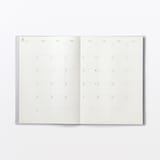 月曜始まりマンスリー／ウィークリースケジュール帳・２０２６年８月始まり