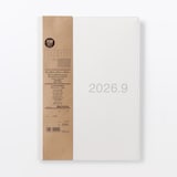 月曜始まりマンスリー／ウィークリースケジュール帳・２０２６年８月始まり