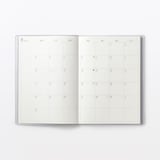 月曜始まりマンスリー／ウィークリースケジュール帳・２０２６年８月始まり