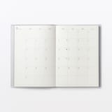 月曜始まりマンスリー／ウィークリースケジュール帳・２０２６年８月始まり