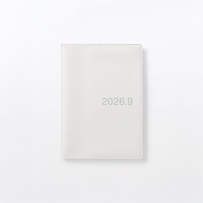 【５月中旬発売予定】【Ｂ６】月曜始まりマンスリー／ウィークリースケジュール帳・２０２６年８月始まり