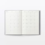 月曜始まりマンスリー／ウィークリースケジュール帳・２０２６年８月始まり