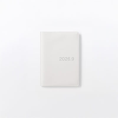 【５月中旬発売予定】【Ａ６】月曜始まりマンスリー／ウィークリースケジュール帳・２０２６年８月始まり