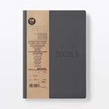 月曜始まりマンスリー／ウィークリースケジュール帳・２０２６年８月始まり
