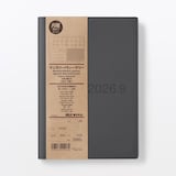 月曜始まりマンスリー／ウィークリースケジュール帳・２０２６年８月始まり