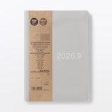 月曜始まりマンスリー／ウィークリースケジュール帳・２０２６年８月始まり