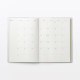 月曜始まりバーチカルスケジュール帳・２０２６年８月始まり