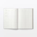 月曜始まりバーチカルスケジュール帳・２０２６年８月始まり