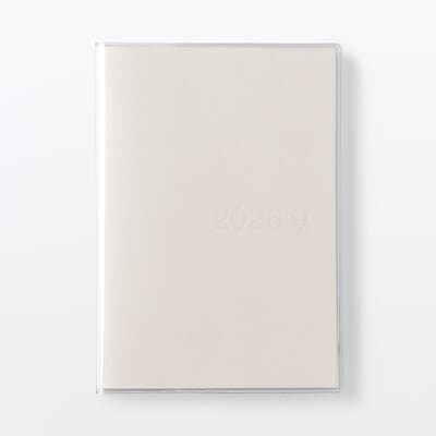 【５月中旬発売予定】【Ａ５】月曜始まりバーチカルスケジュール帳・２０２６年８月始まり　マンスリー／ウィークリ―