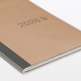 月曜始まりマンスリースケジュール帳・２０２６年８月始まり