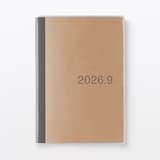 月曜始まりマンスリースケジュール帳・２０２６年８月始まり