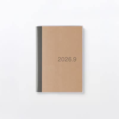 【５月中旬発売予定】【Ｂ６】月曜始まりマンスリースケジュール帳・２０２６年８月始まり