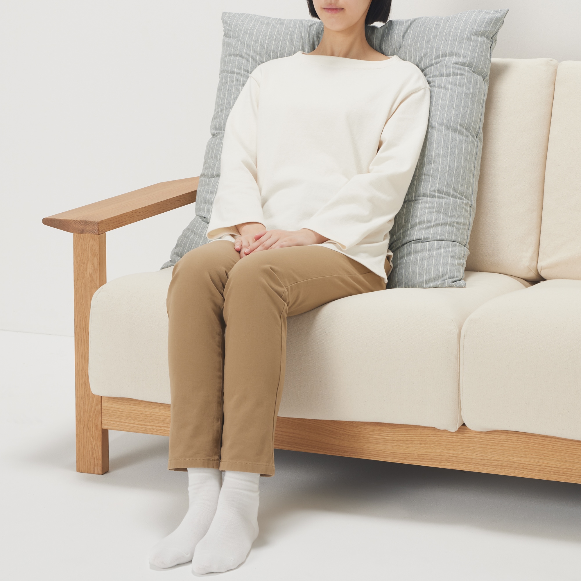 ひんやり綿大判クッション