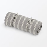 綿洗いざらしシートクッション　ロングタイプ