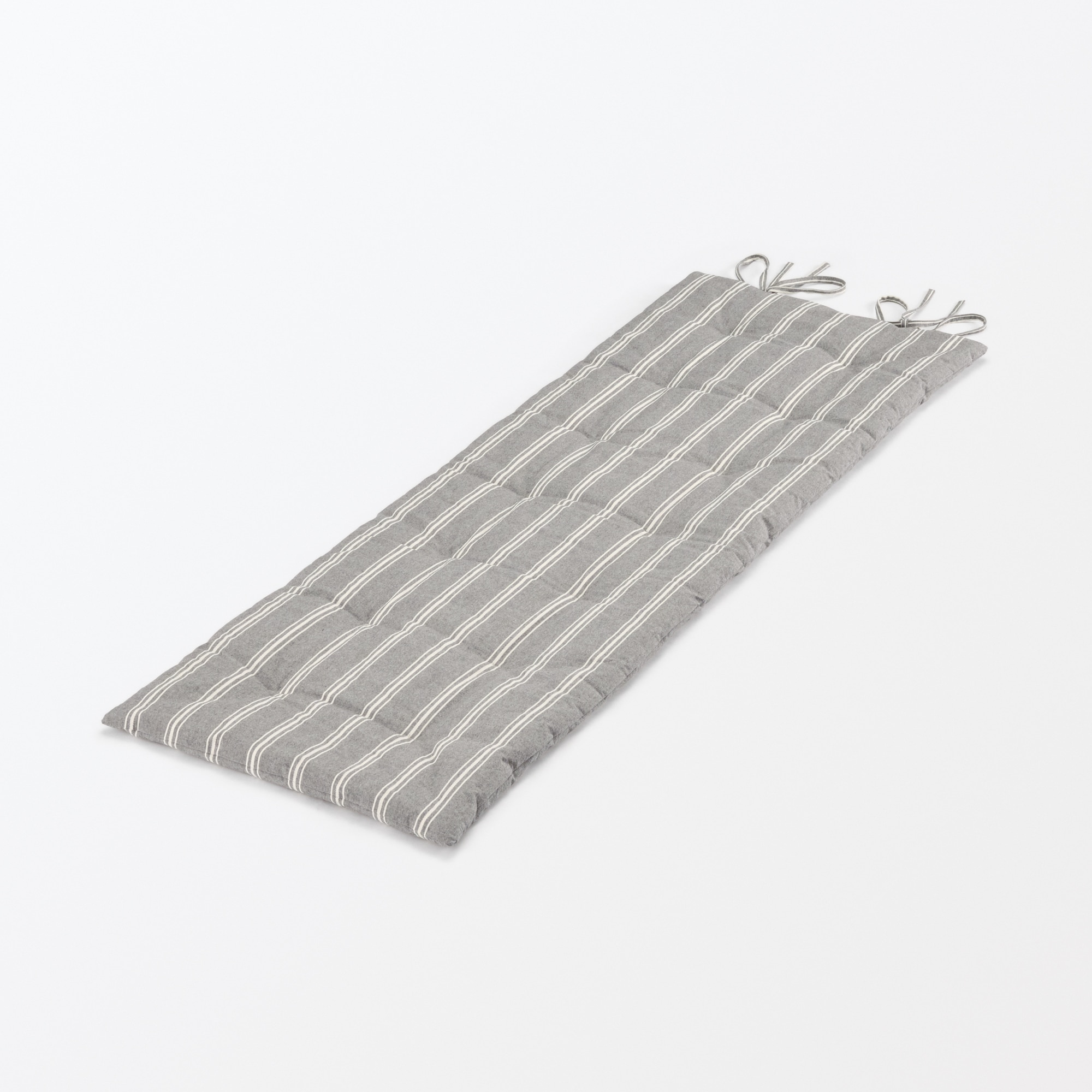 綿洗いざらしシートクッション　ロングタイプ