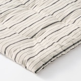 綿洗いざらしシートクッション　ロングタイプ