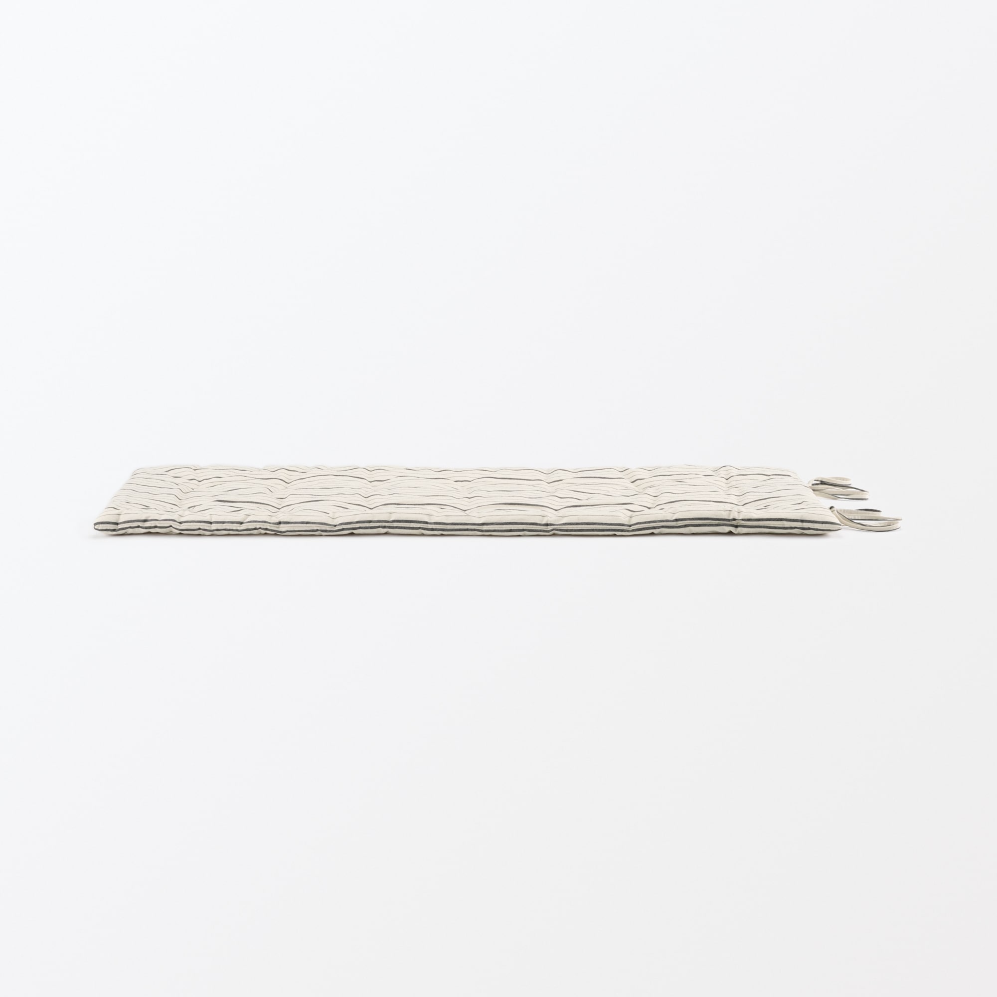 綿洗いざらしシートクッション　ロングタイプ