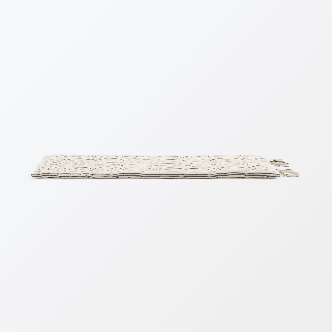 綿洗いざらしシートクッション　ロングタイプ