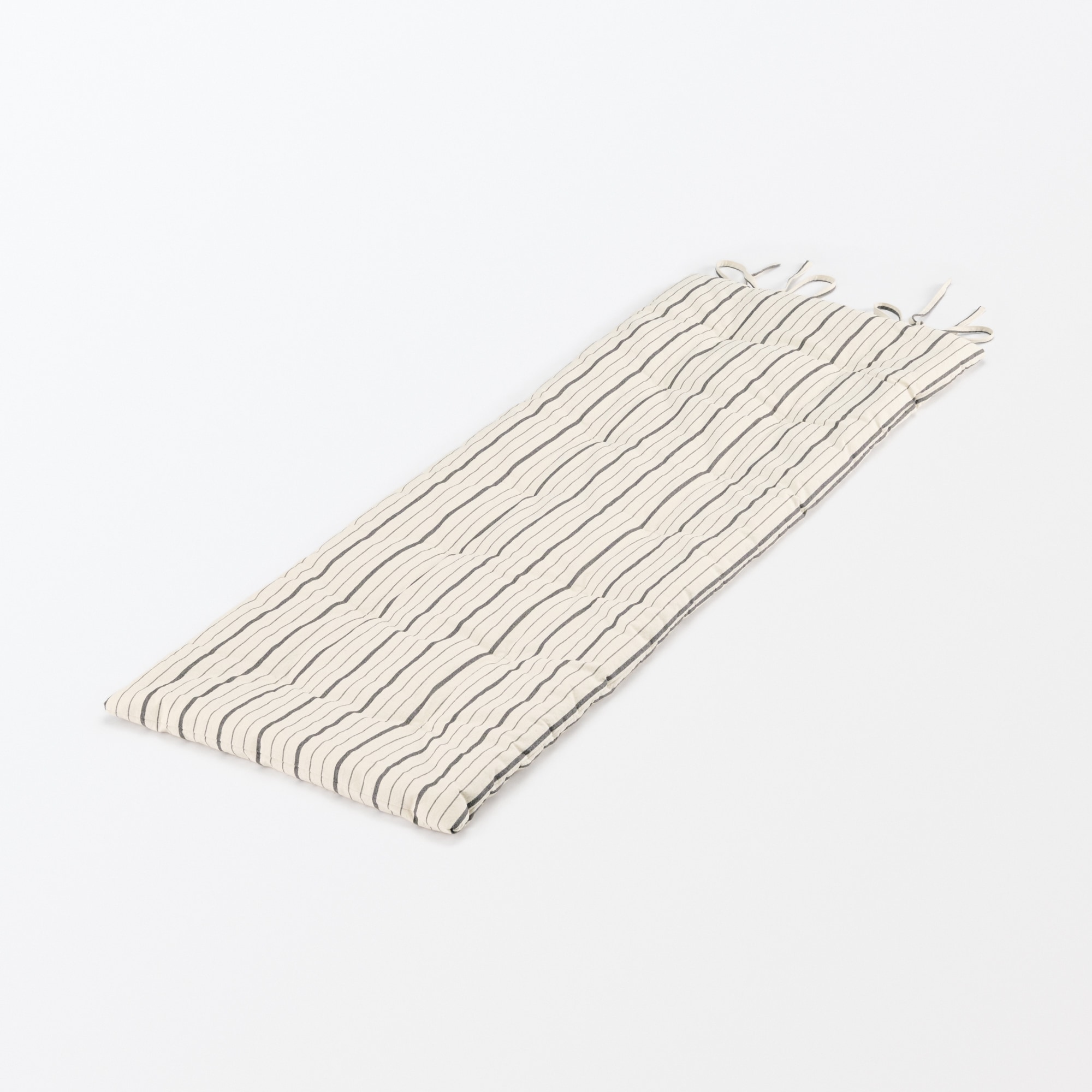 綿洗いざらしシートクッション　ロングタイプ