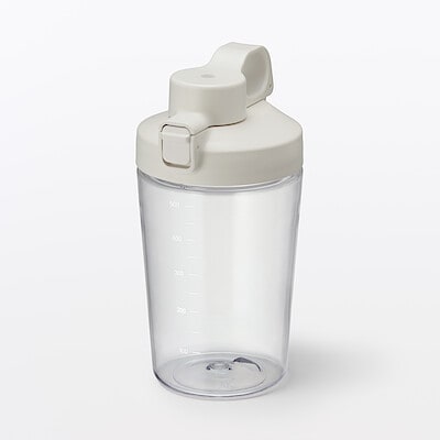 【７月上旬発売予定】広口で洗いやすい　目盛り付き　ワンタッチボトル　約５００ｍＬ