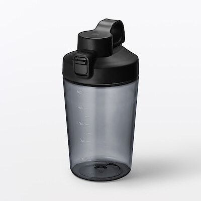 広口で洗いやすい　目盛り付き　ワンタッチボトル　約５００ｍＬ