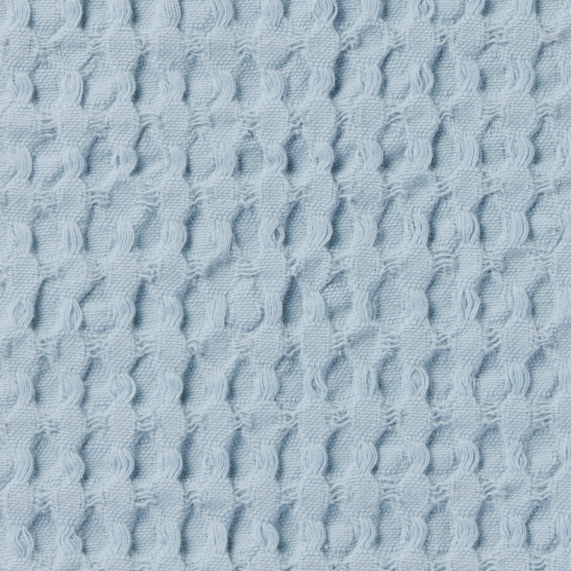 インド綿洗いざらしワッフル織クッションカバー