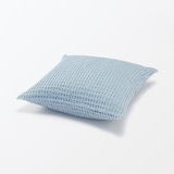インド綿洗いざらしワッフル織クッションカバー