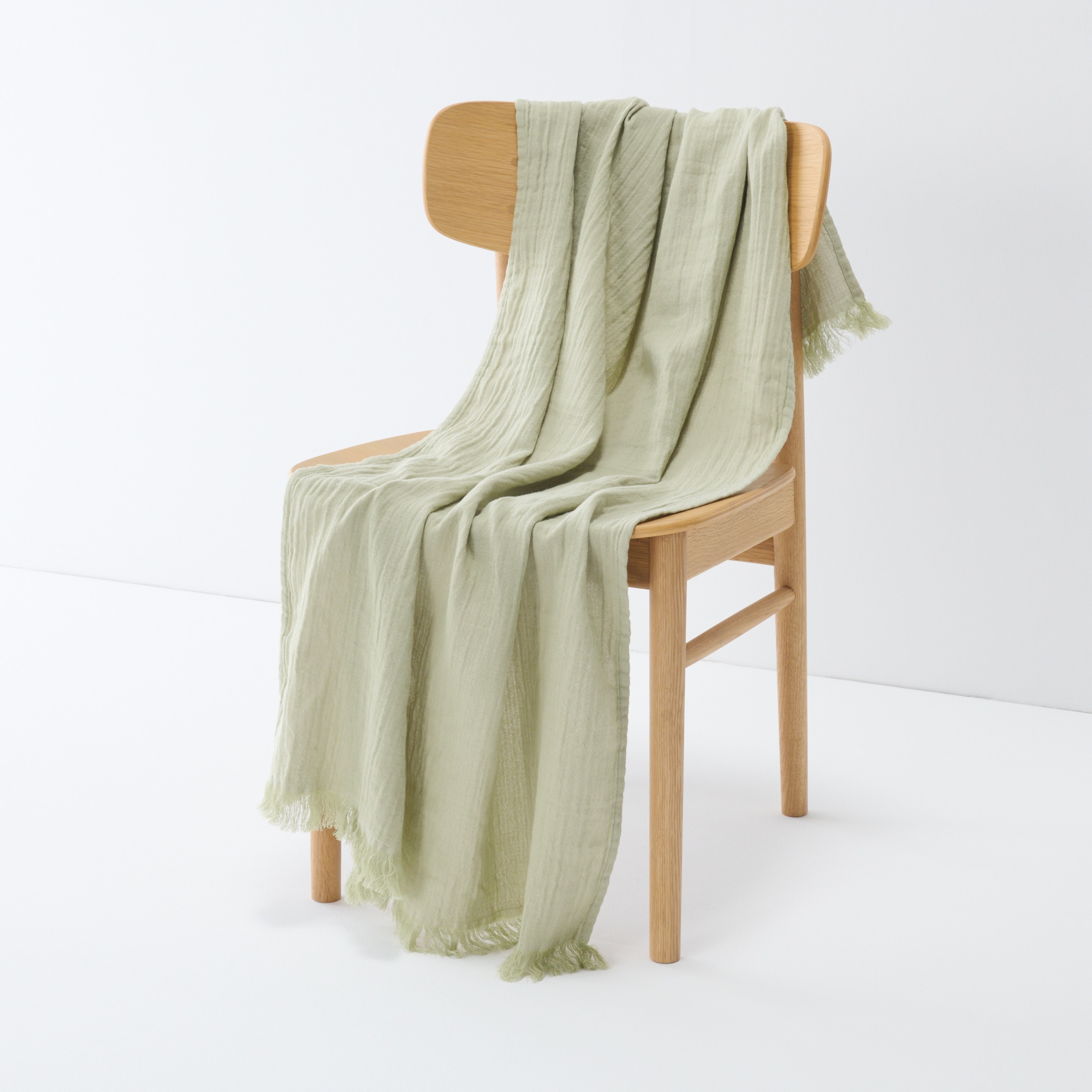 羽織れる 二重ガーゼブランケット | 無印良品