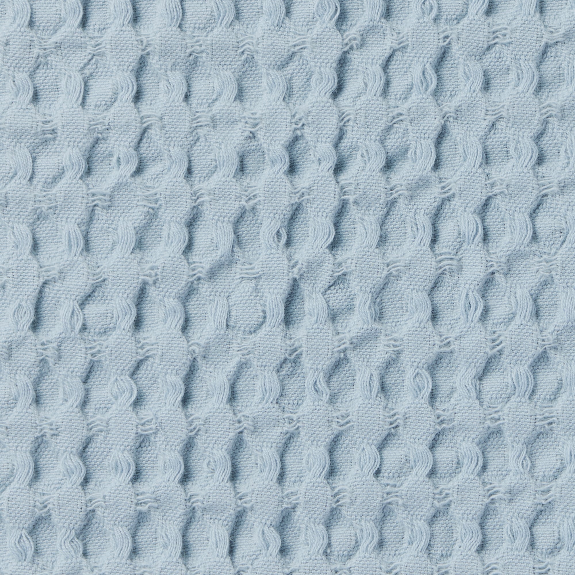 インド綿洗いざらしワッフル織クッションカバー