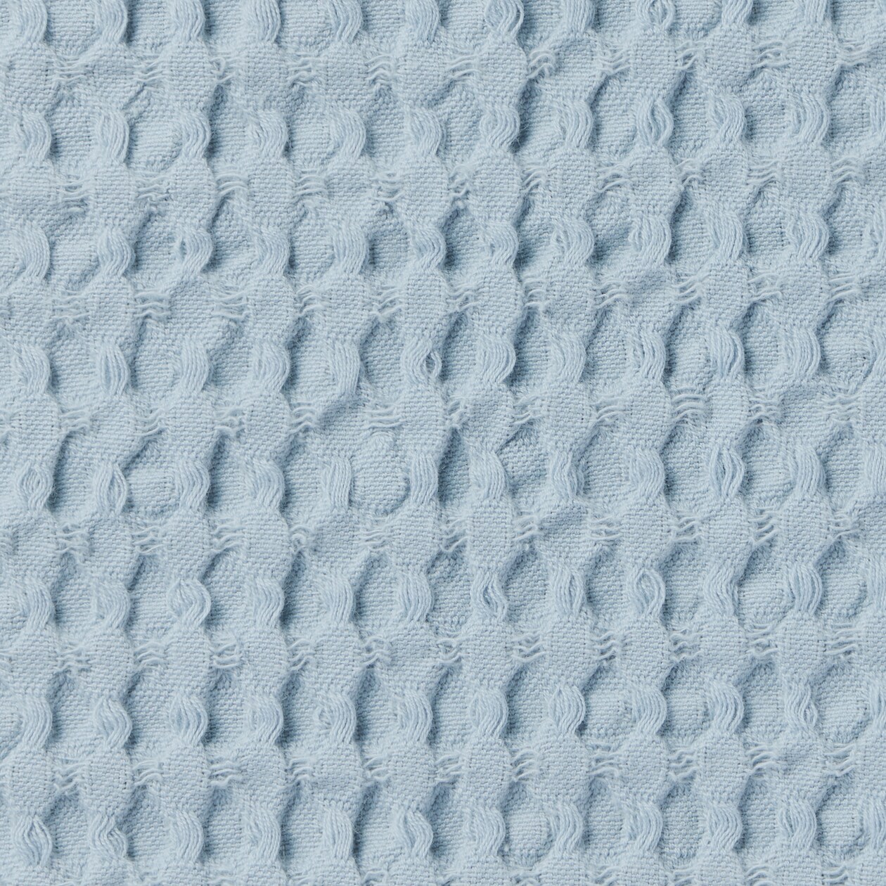 インド綿洗いざらしワッフル織クッションカバー