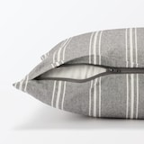 綿洗いざらしクッションカバー