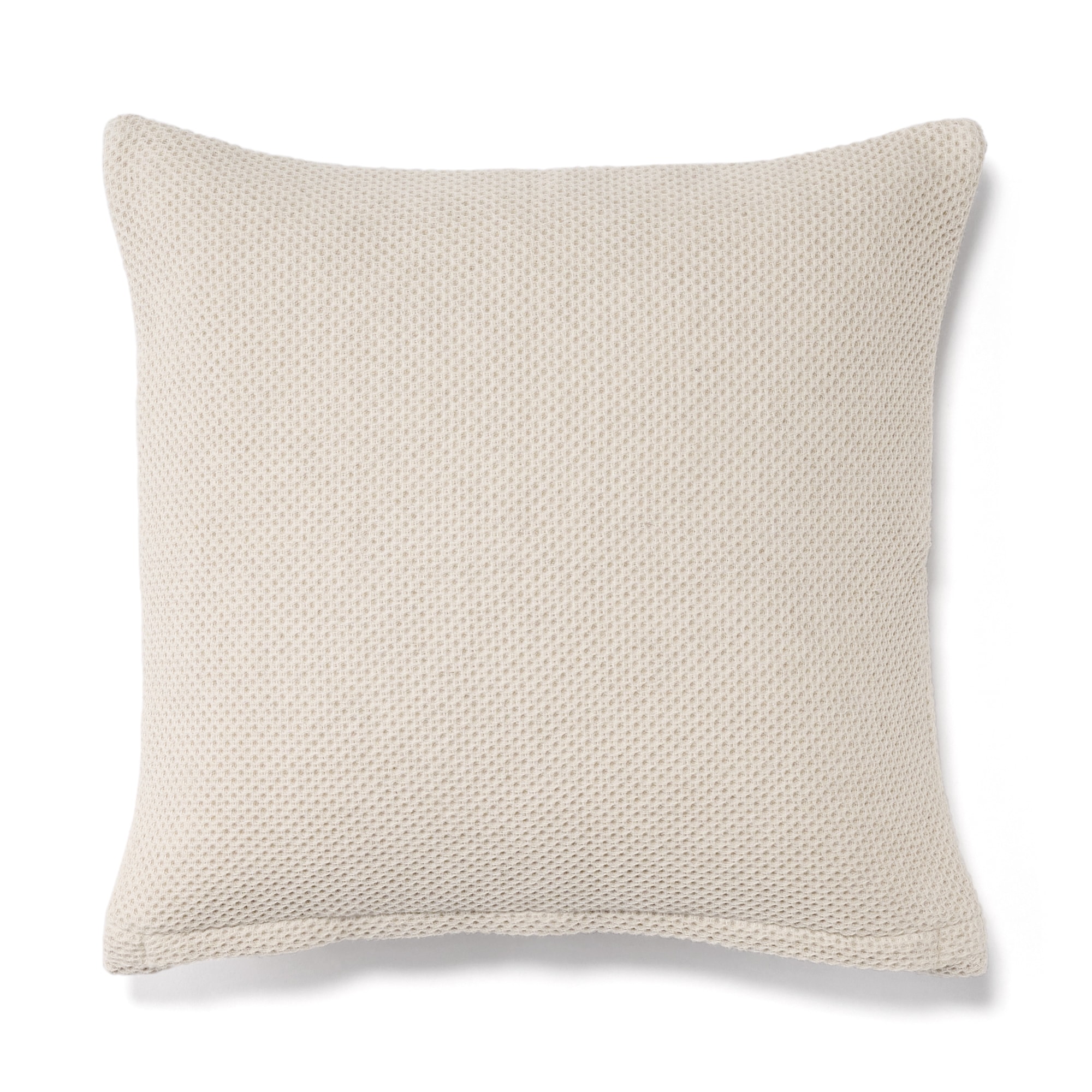 綿麻ワッフル織クッションカバー