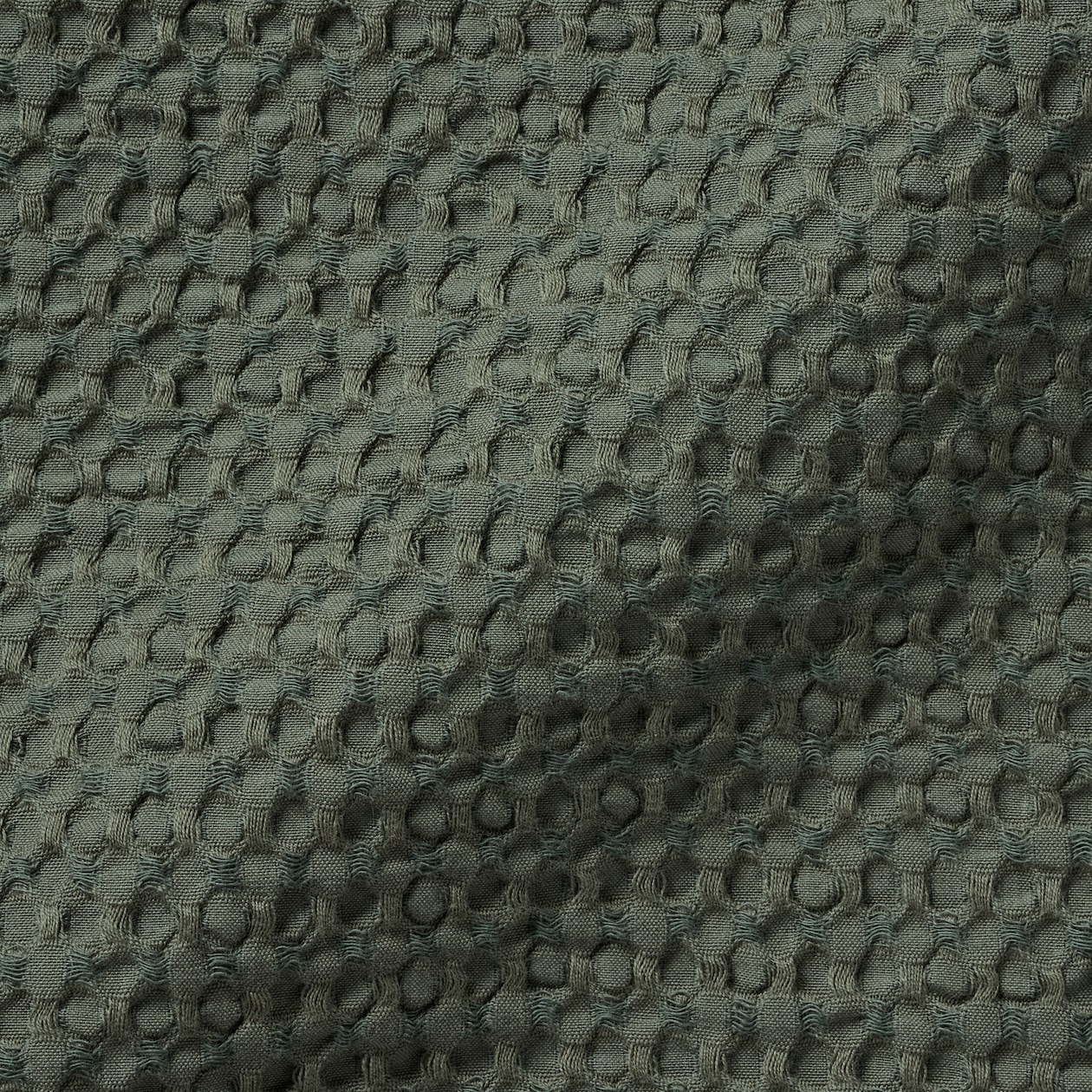 綿洗いざらしワッフル織多用布