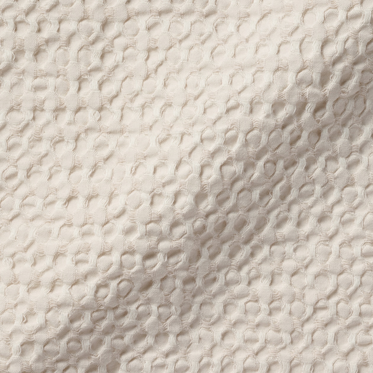 綿洗いざらしワッフル織多用布