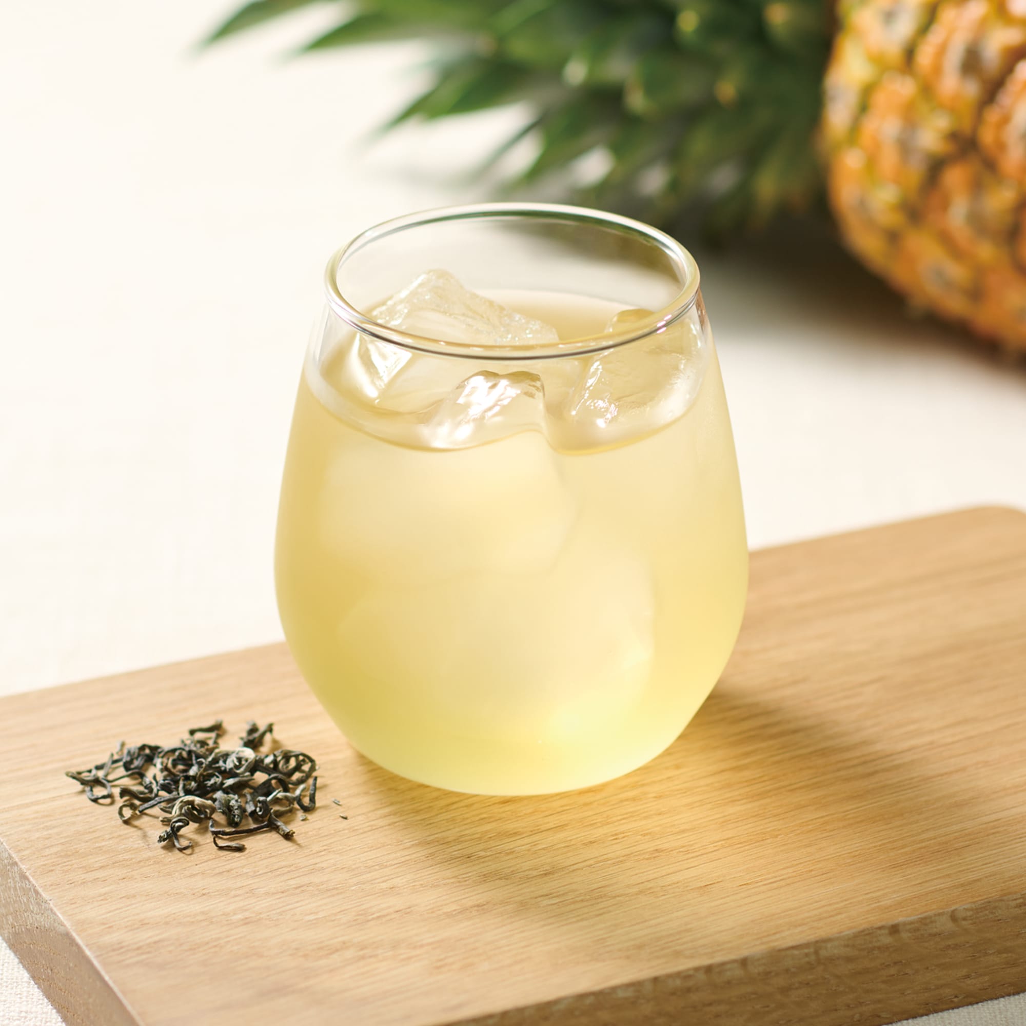 おうちで味わうカフェメニュー　パイン＆パッションジャスミンティー