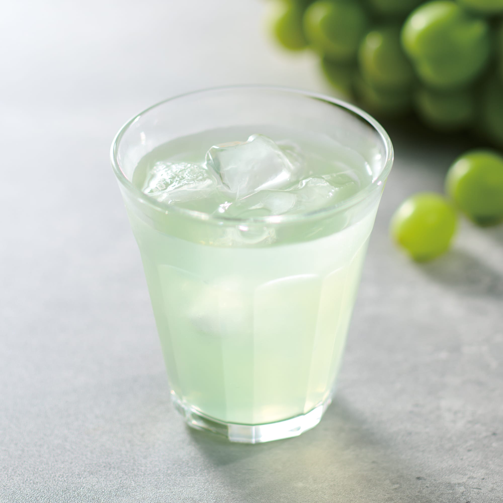 おうちで味わうカフェメニュー　マスカット＆キウイ