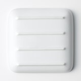 白磁正角皿・小