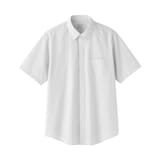 紳士　洗いざらしブロード半袖シャツ