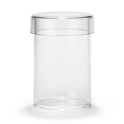 アクリル小物容器　スリム　約直径７０×９７ｍｍ