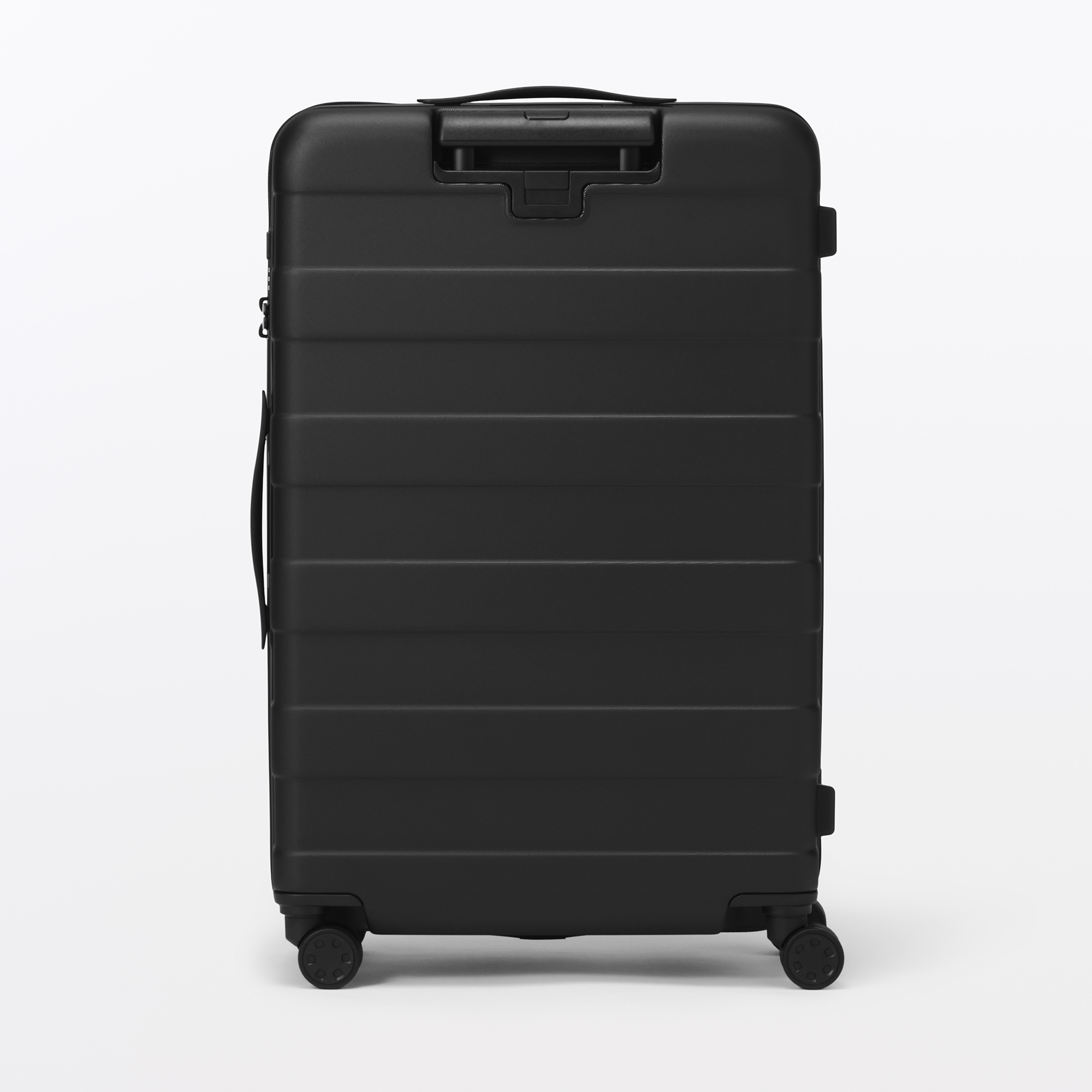 iskw様75L(中) バーを自由に調節できる ハードキャリーケース　黒系　鍵無 バーを自由に調節できる ハードキャリーケース（75L） | 無印良品