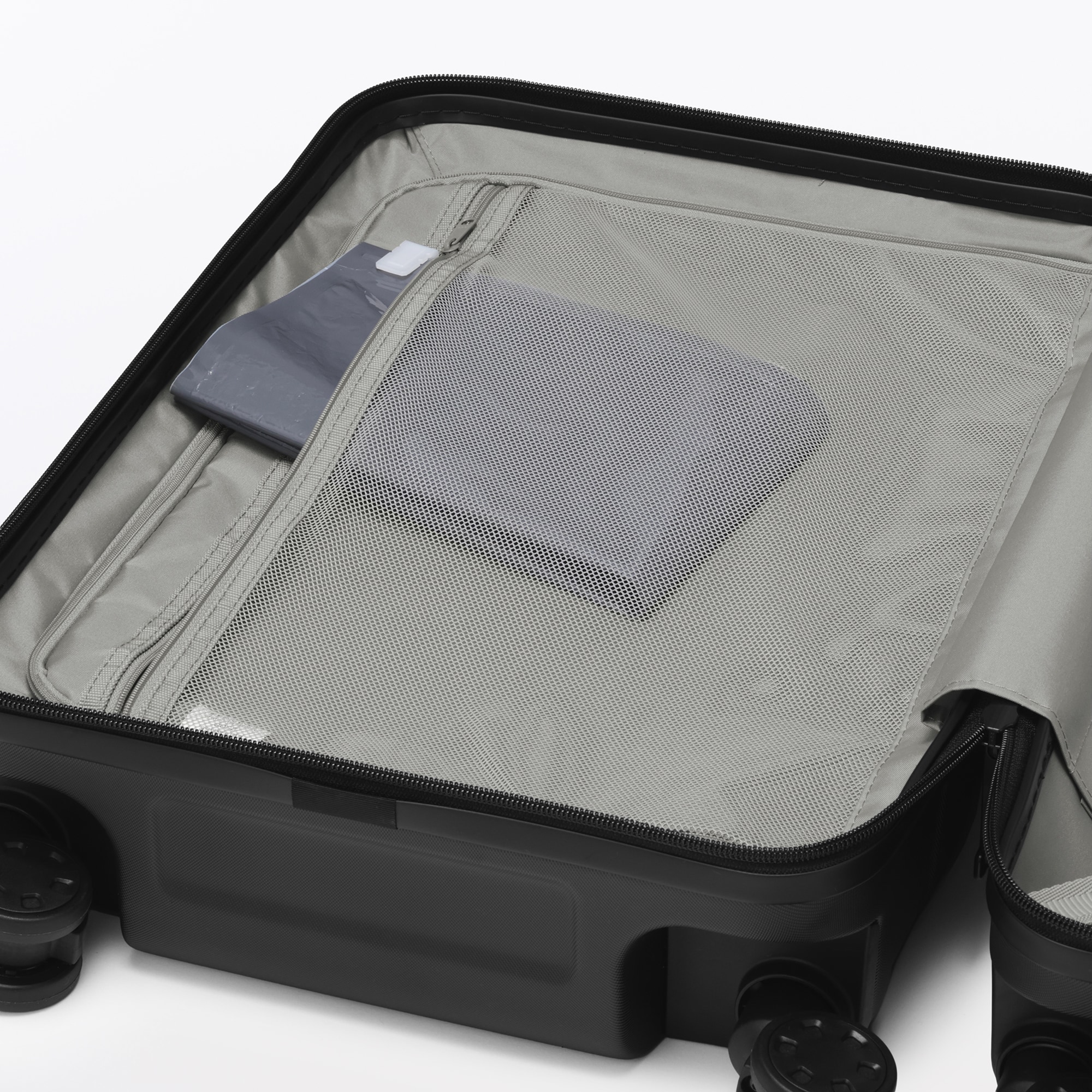 バーを自由に調節できる ハードキャリーケース（36L） | 無印良品