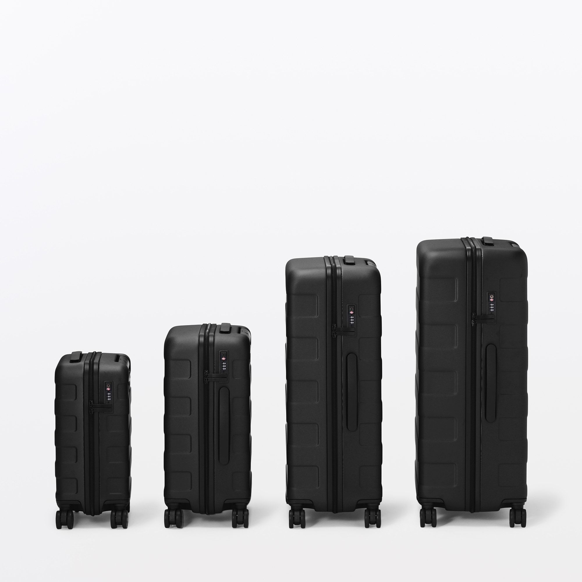 バーを自由に調節できる ハードキャリーケース（36L） | 無印良品