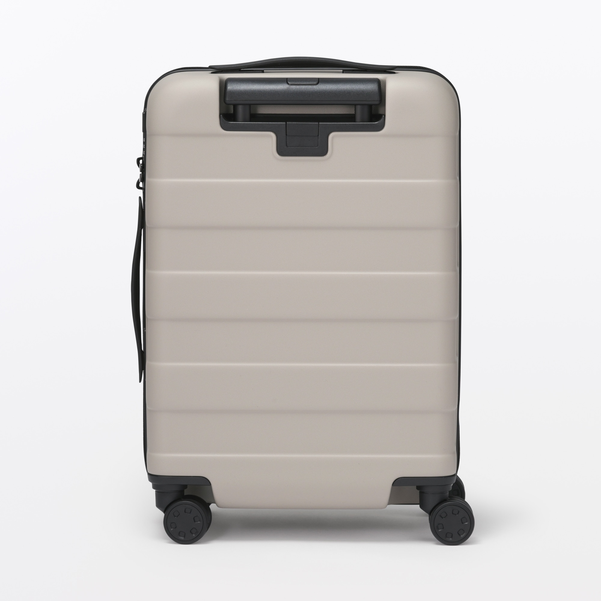 無印良品 バーを自由に調節できる 軽量 キャリーケース TSAロック 36L バーを自由に調節できる ハードキャリーケース（36L）（スーツ