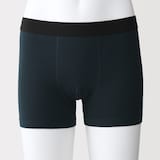 紳士　綿天竺　前閉じボクサーパンツ