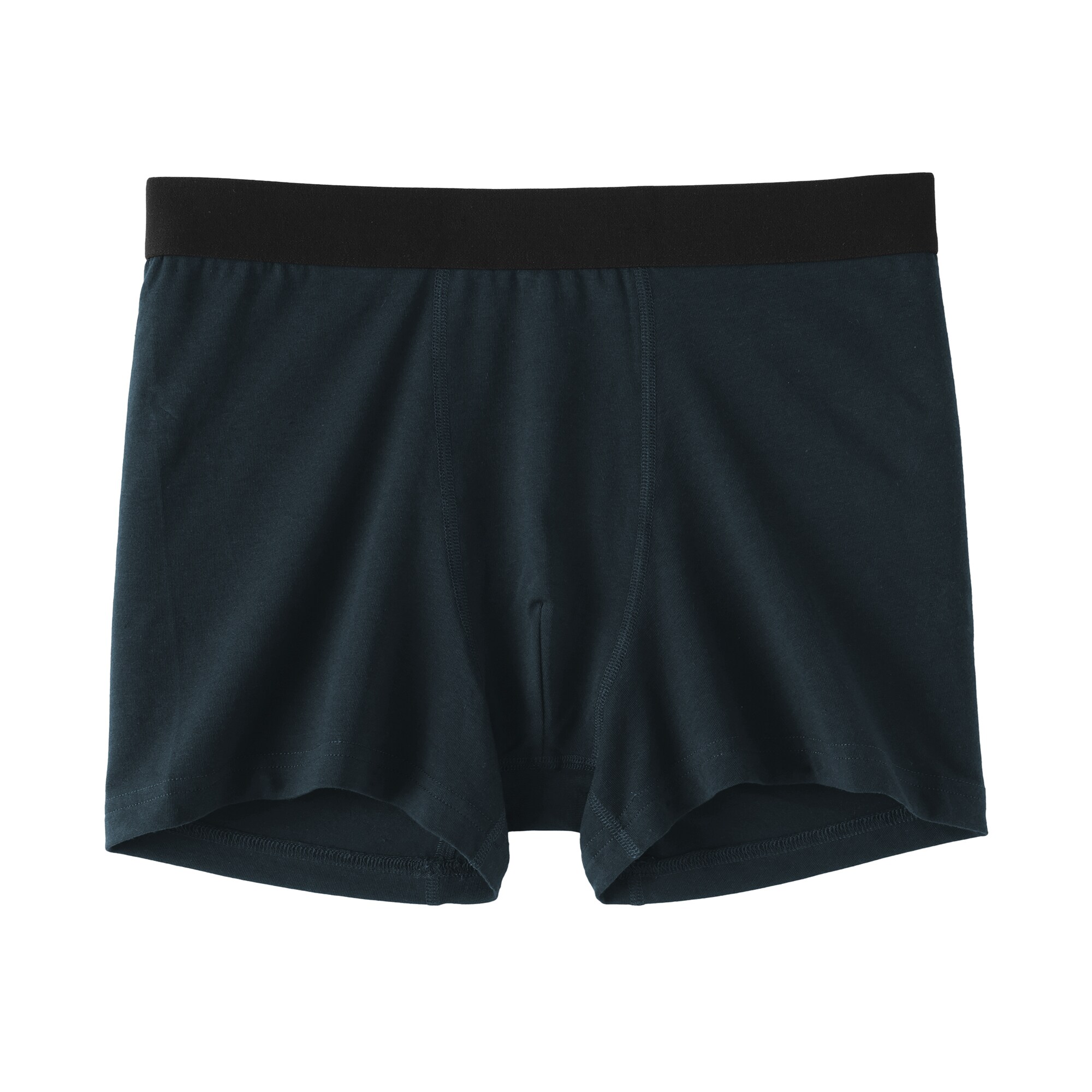 紳士　綿天竺　前閉じボクサーパンツ